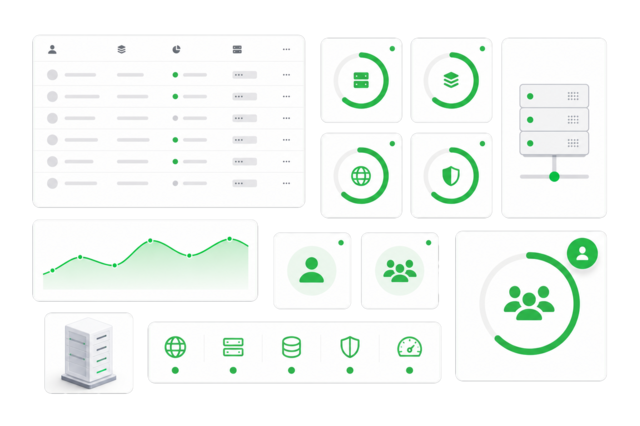 WHM kontrol paneli ile cPanel müşteri hesapları yönetimi