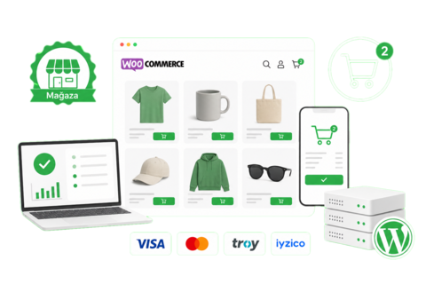WooCommerce e-ticaret mağazası